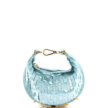 Fendi Fendigraphy Bag Sequin Embellished Leather Nano