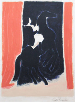 Andre Brasilier Original Lithograph 