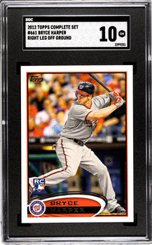 Bryce Harper 2012 Topps Complete Set #661 Sgc 10
