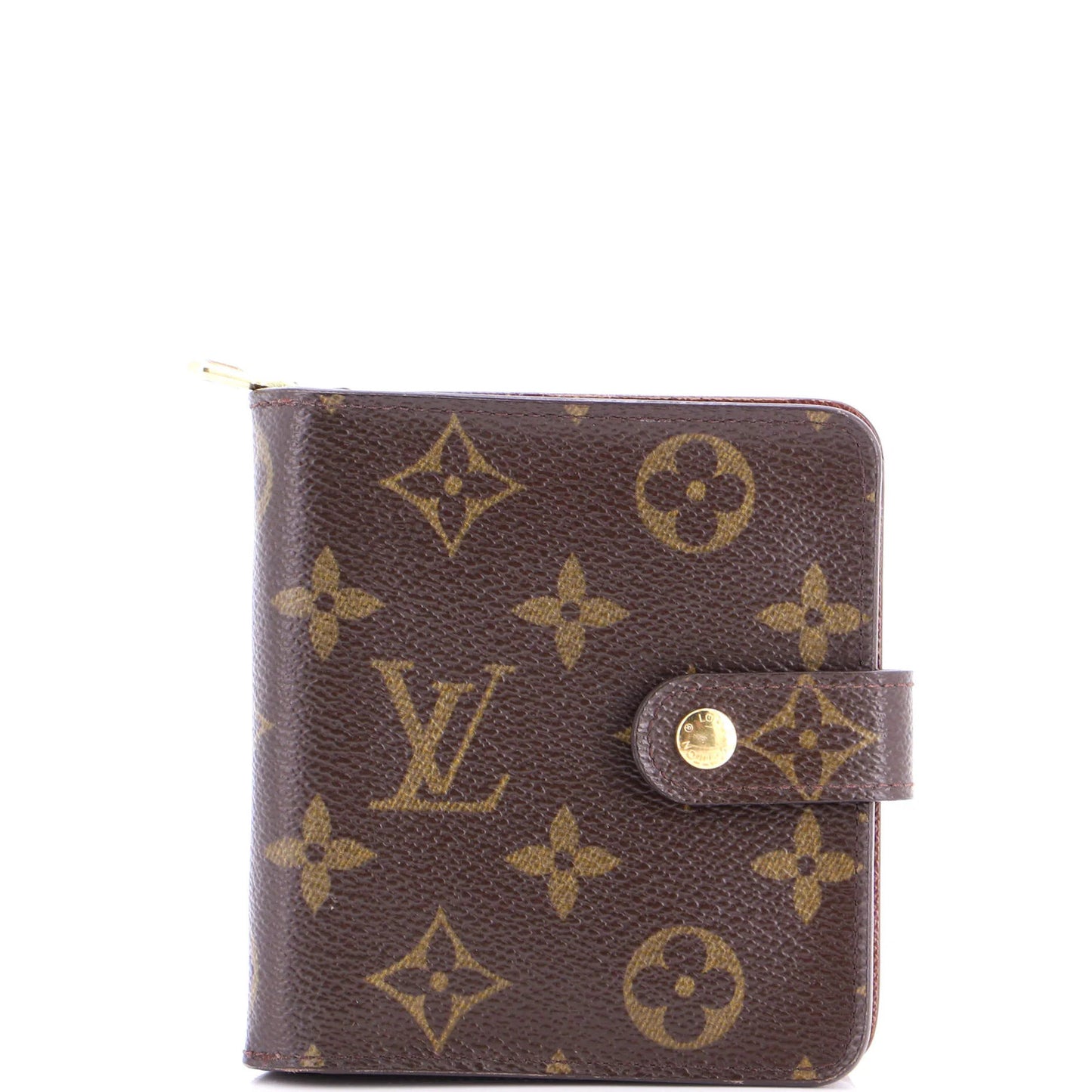 Louis Vuitton Compact Zippe Wallet Monogram Canvas