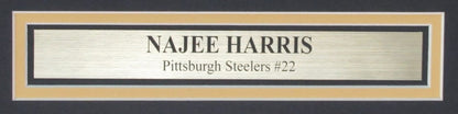 Najee Harris Signed/Autographed 16X20 Photo Steelers Framed Fanatics 189990