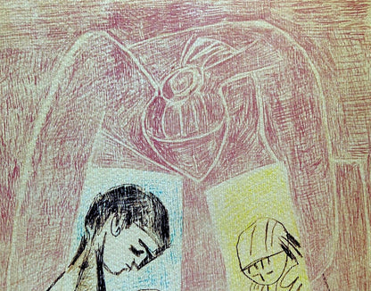 Pablo Picasso Coa Signed / Numbered In Pencil Crayon / Paul Klee