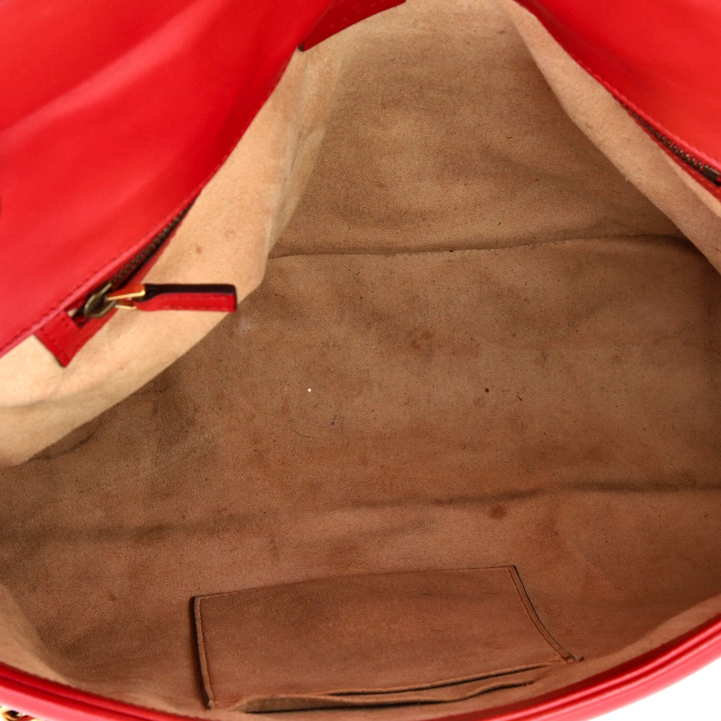 Gucci Gg Marmont Flap Bag Matelasse Leather Large