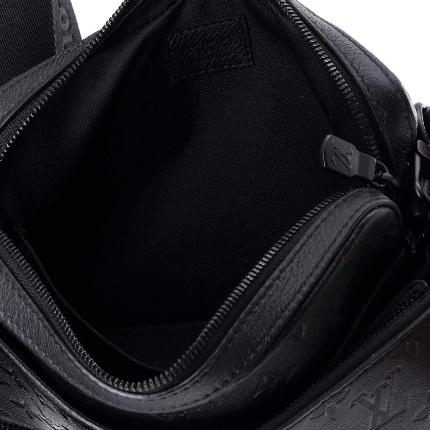 Louis Vuitton Trio Messenger Bag Monogram Shadow Leather