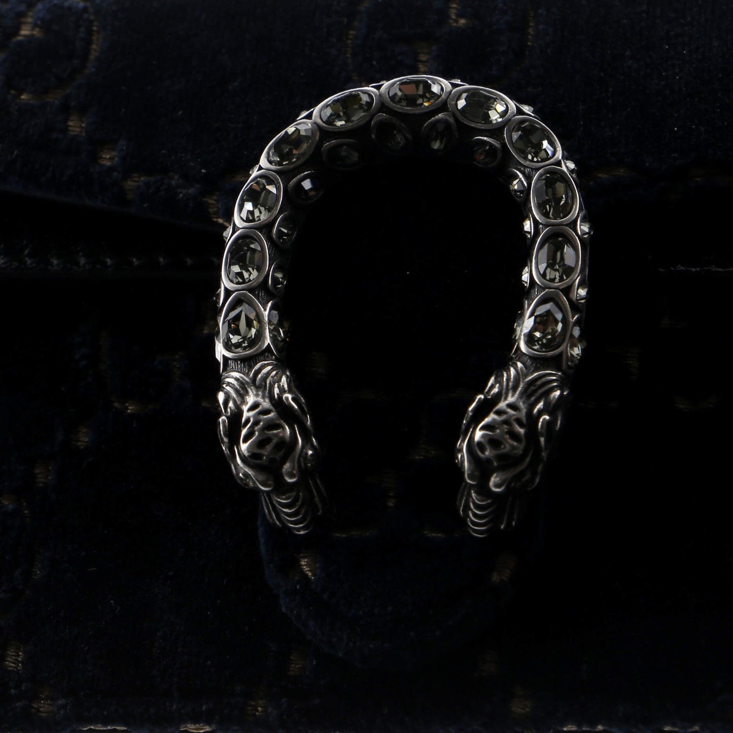 Gucci Dionysus Bag Gg Velvet Super Mini