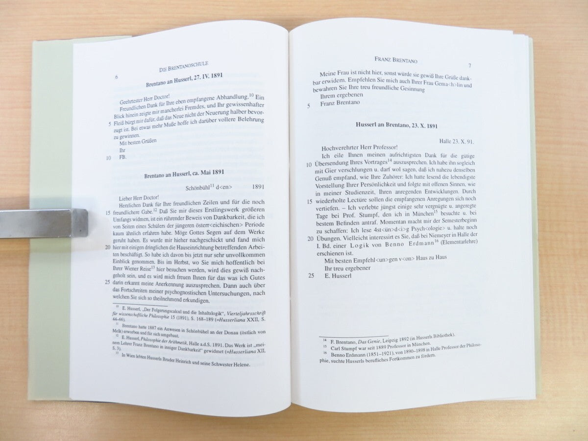 Edmund Husserl Briefwechsel 9-Volume Set (Vol. 1-8, 10), 1994, Kluwer Academic