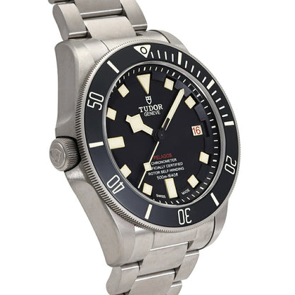 Tudor 25610Tnl-0001 Black Men'S Used Watch #61030