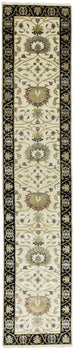 Oriental Wool Runner Rug Floral Chobi Peshawar