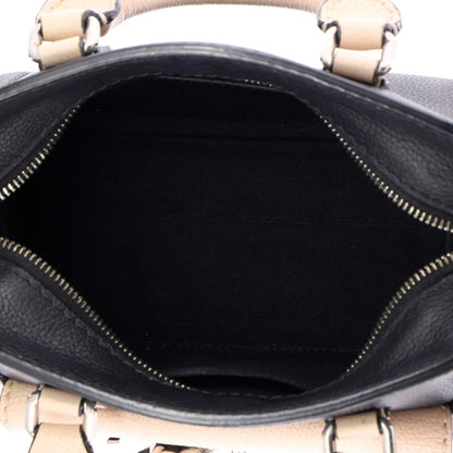 Alexander Mcqueen Padlock Zip Around Tote Leather Mini