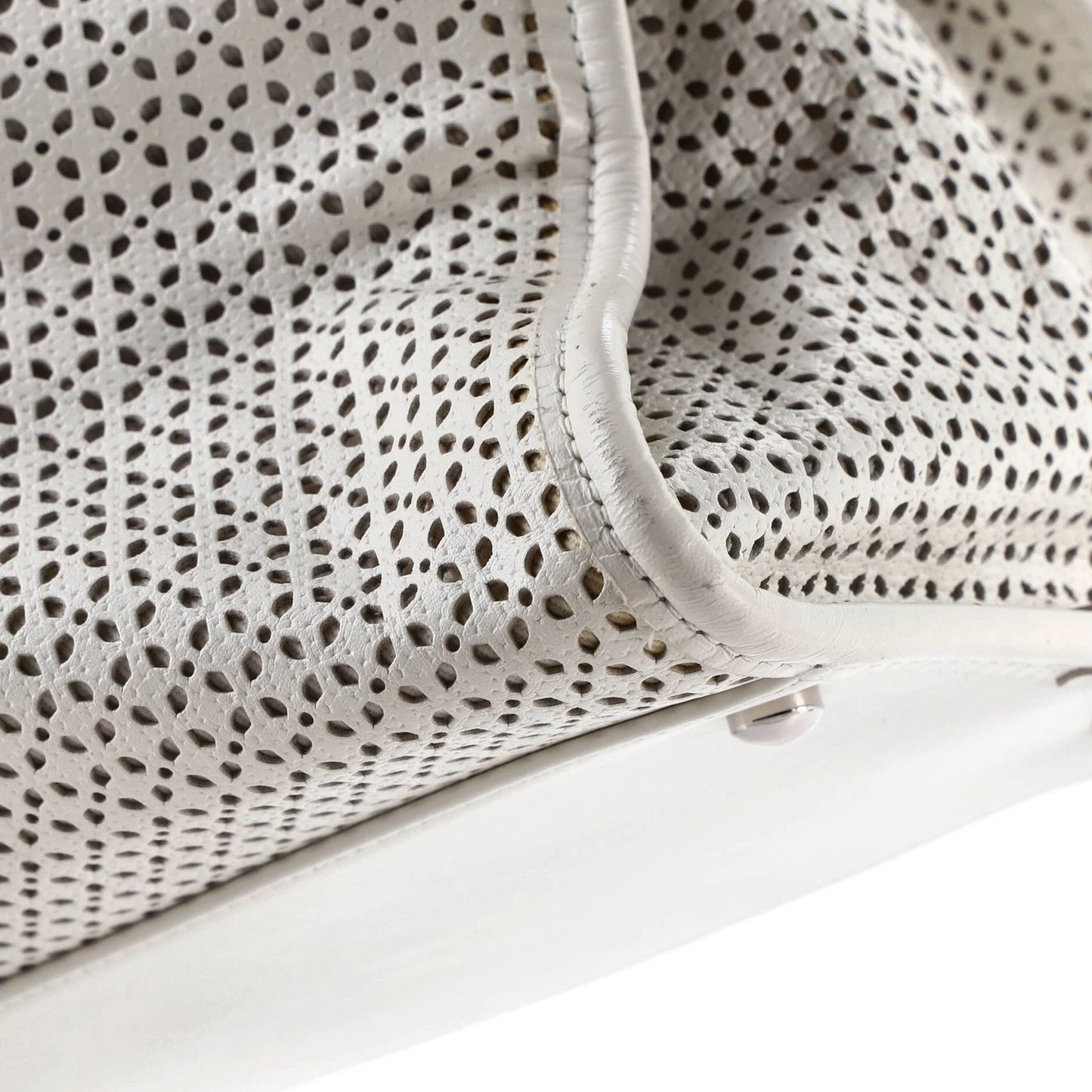 Chanel Up In The Air Convertible Tote Perforated Leather
