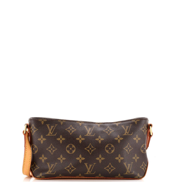 Louis Vuitton Trotteur Handbag Monogram Canvas