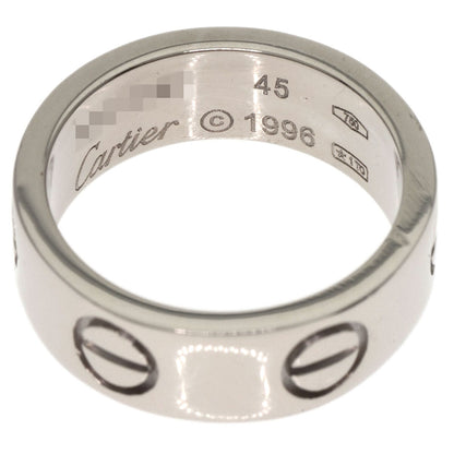 Cartier Ring Love Ring #45 K18 White Gold