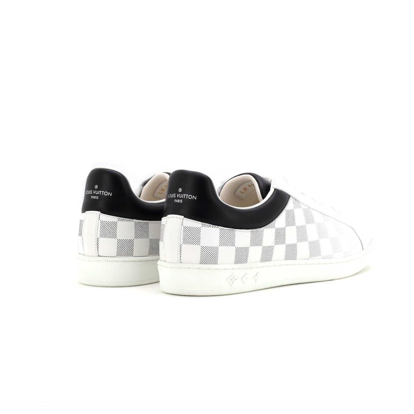 Louis Vuitton Men'S Luxembourg Sneakers Gradient Damier Leather