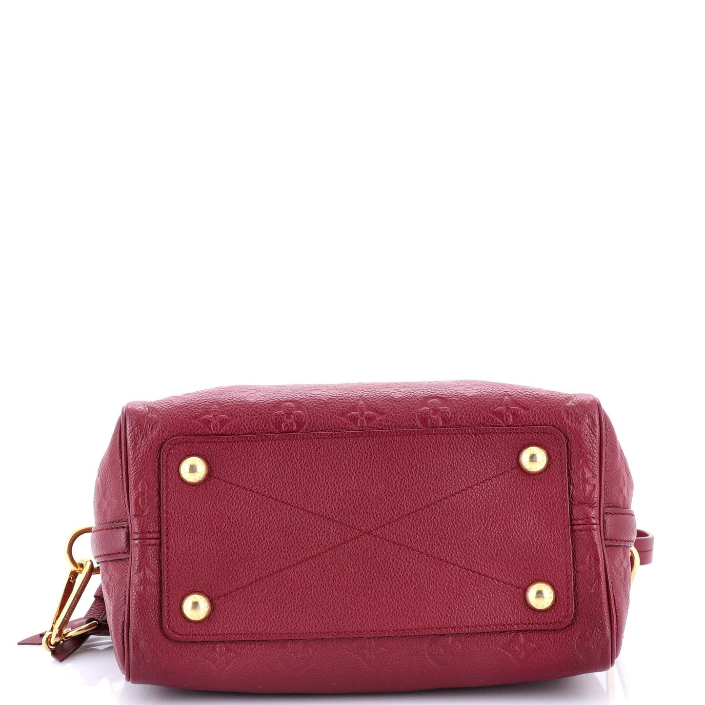 Louis Vuitton Speedy Bandouliere Bag Monogram Empreinte Leather 25