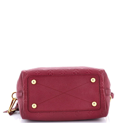 Louis Vuitton Speedy Bandouliere Bag Monogram Empreinte Leather 25