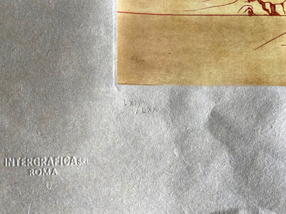 Salvador Dal Etching Hand