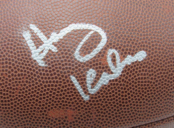 Harry Kalas Signed/Autographed Wilson Nfl Leather