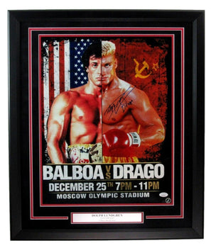 Dolph Lundgren Signed/Inscribed 16X20 Photo 