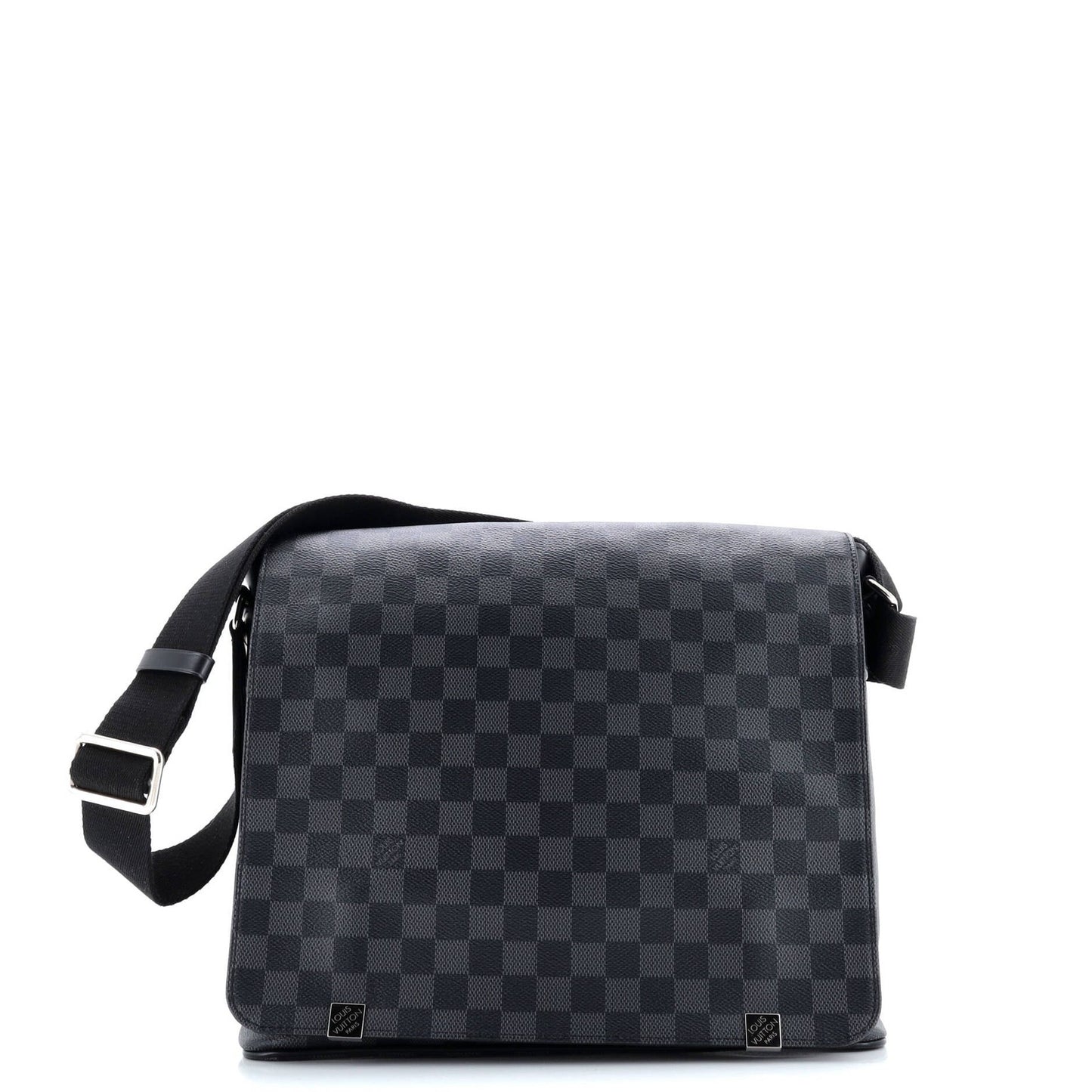 Louis Vuitton District Nm Messenger Bag Damier Graphite Mm