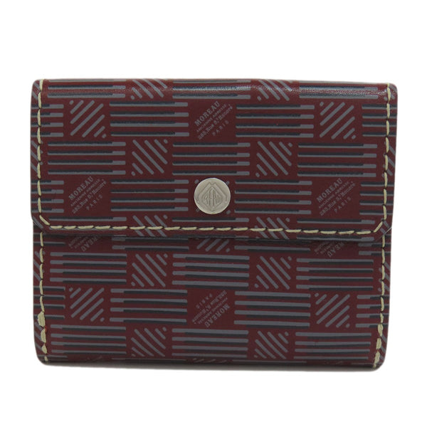 Moreau Paris Double Sided Bifold Wallet with Coin Pocket