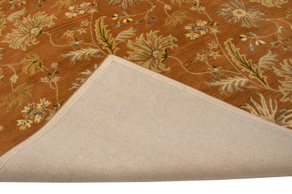10X13 Ft Hand-Tufted Oriental Rug Floral Design