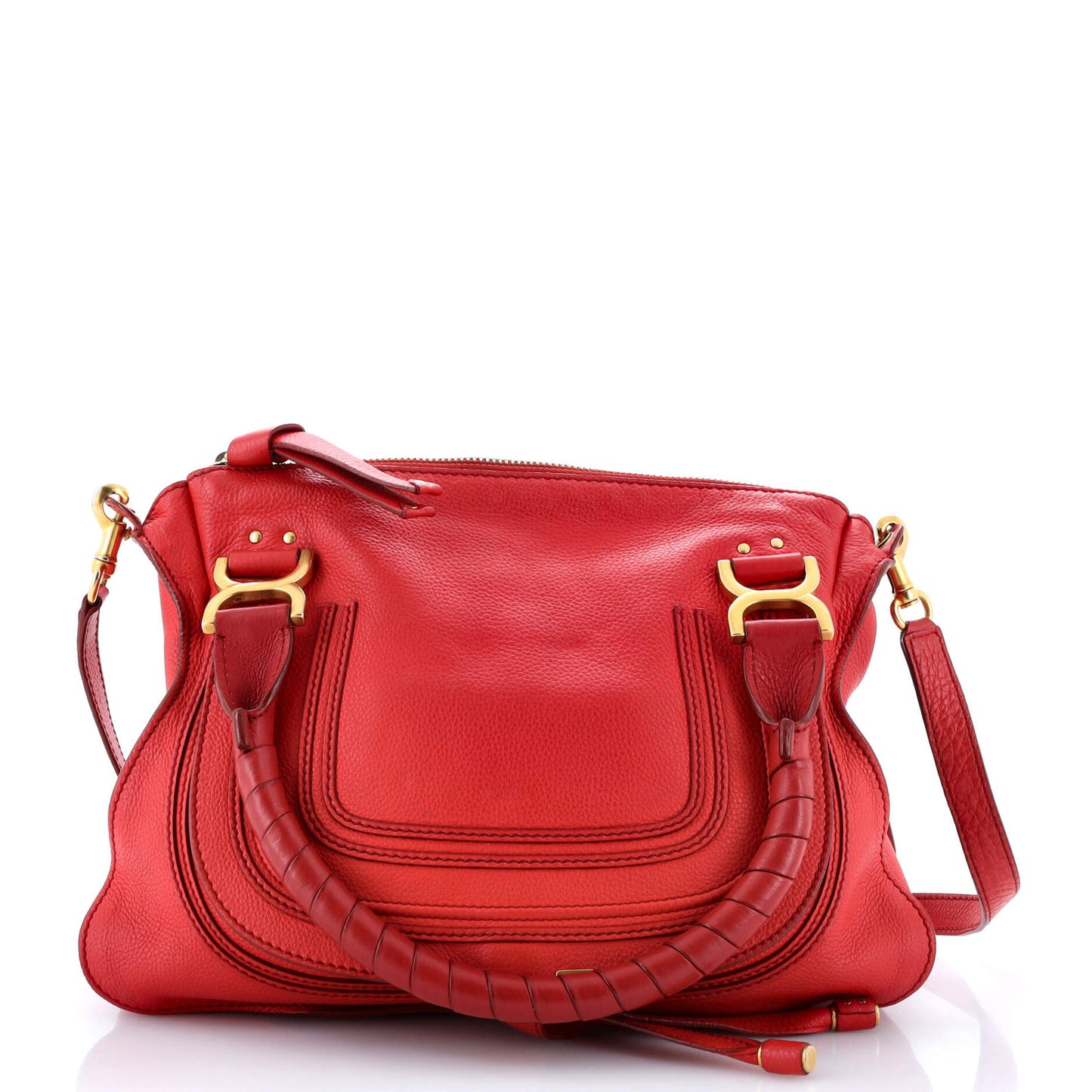 Chloe Marcie Satchel Leather Medium