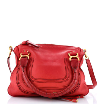 Chloe Marcie Satchel Leather Medium