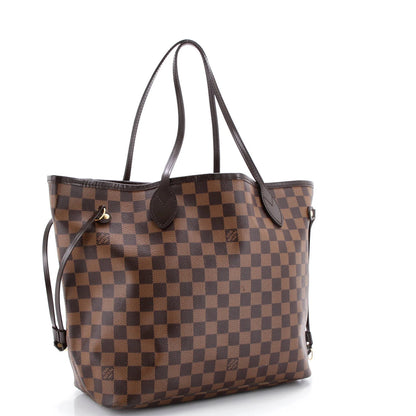 Louis Vuitton Neverfull Nm Tote Damier Mm