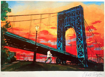 Bob Dylan Lithograph Coa Signed Hand Numbered
