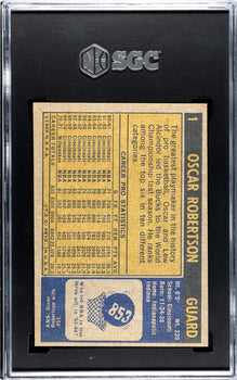 Oscar Robertson 1971-72 Topps #1 Sgc 6.5