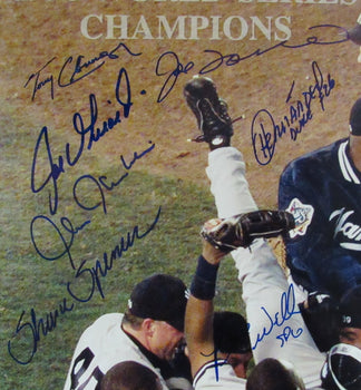 1998 World Series Champs New York Yankees Team