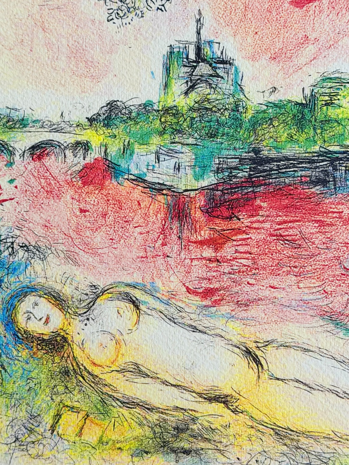 Marc Chagall Lithograph # (Numbered)