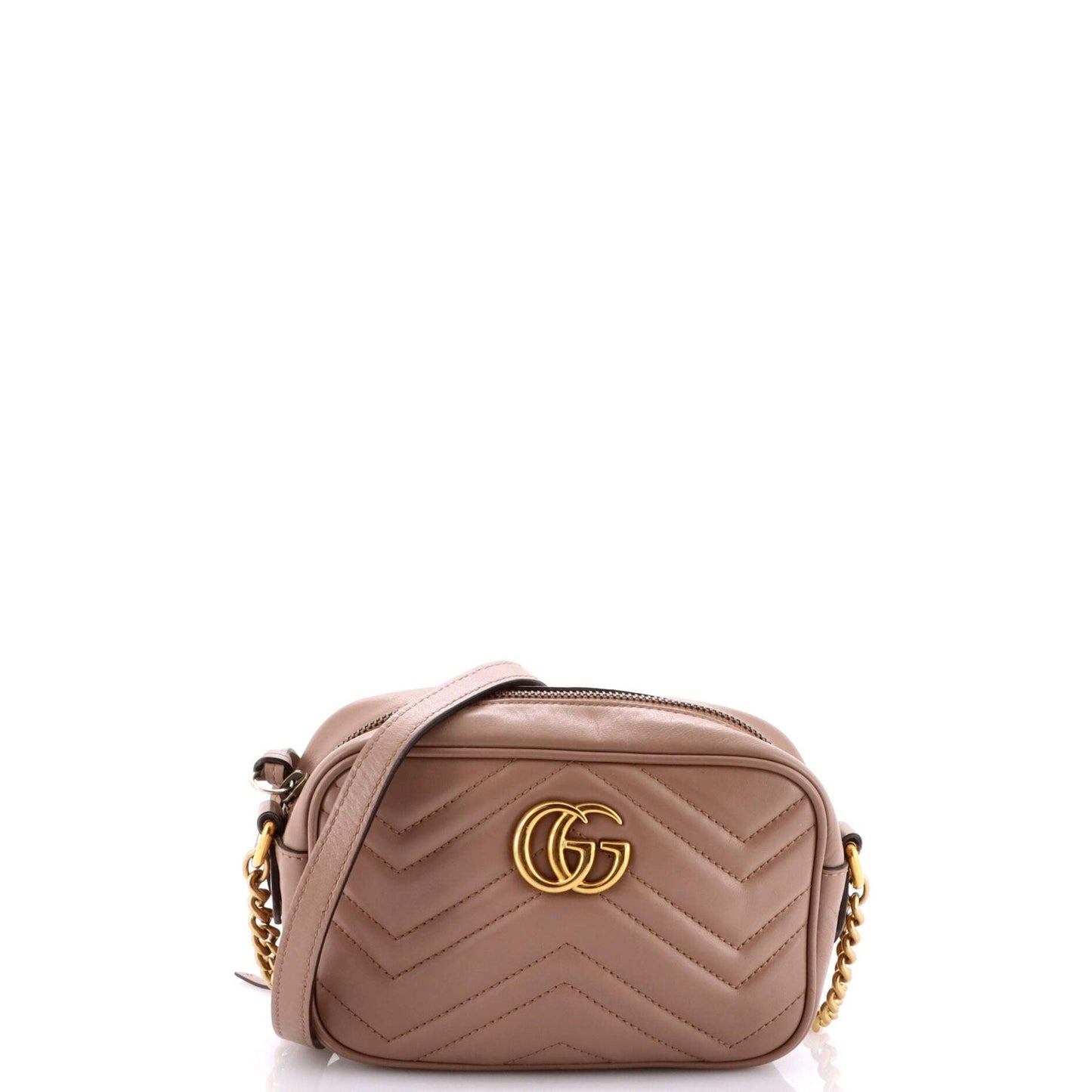 Gucci Gg Marmont Shoulder Bag Matelasse Leather Mini