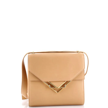 Bottega Veneta Clip Flap Bag Leather