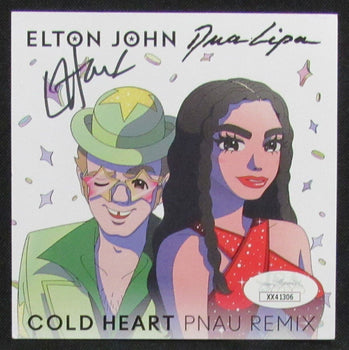Elton John Autographed Cd Insert 