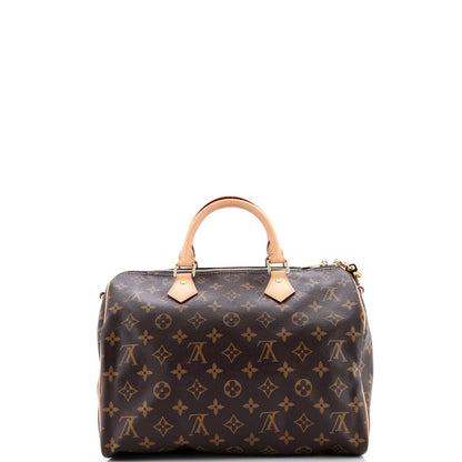 Louis Vuitton Speedy Bandouliere Bag Monogram Canvas 30