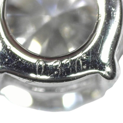 Diamond Necklace Pt900 With 0.85Ct Diamond