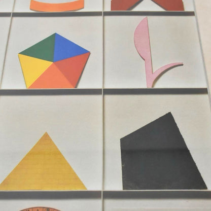 Lucio Del Pezzo Screenprint Geometric Abstract 1970S-80S Italian Pop Art Large