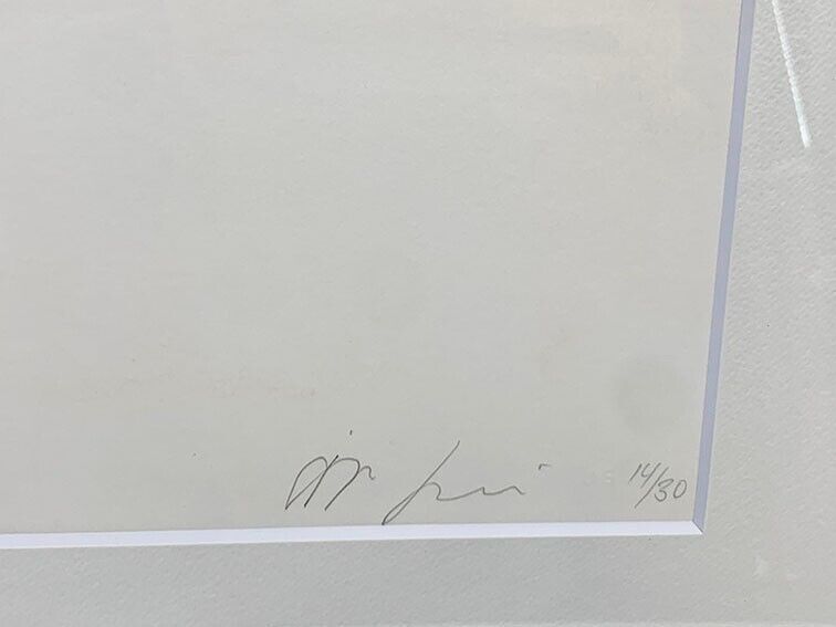 Anish Kapoor Original Etching Pencil Signed
