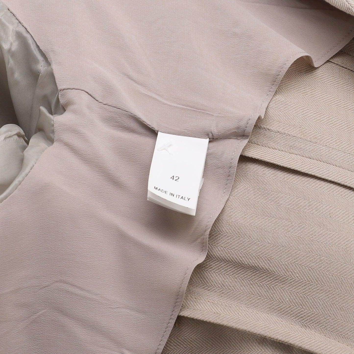 Brunello Cucinelli Women'S Single Button Belted Blazer Linen And Cotton Blend