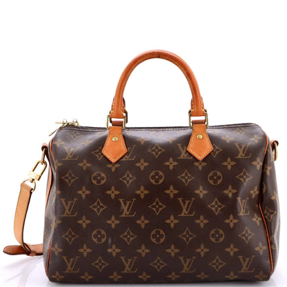 Louis Vuitton Speedy Bandouliere Bag Monogram Canvas 30