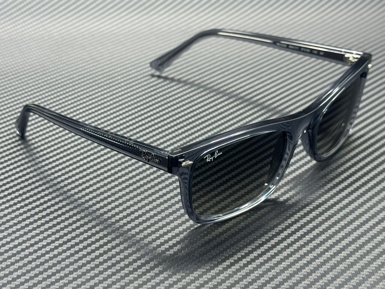 RAY BAN RB2226 664171 Transparent Grey Gradient Unisex 57 mm Sunglasses
