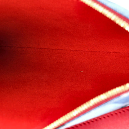 Louis Vuitton City Pouch Damier And Monogram Patchwork Denim