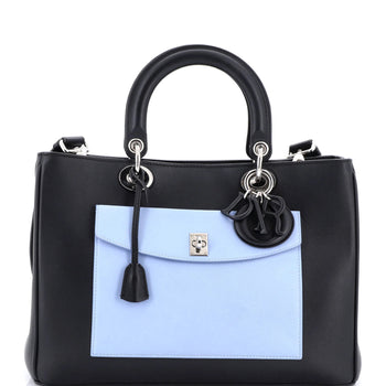 Christian Dior Diorissimo Pocket Tote Leather Medium