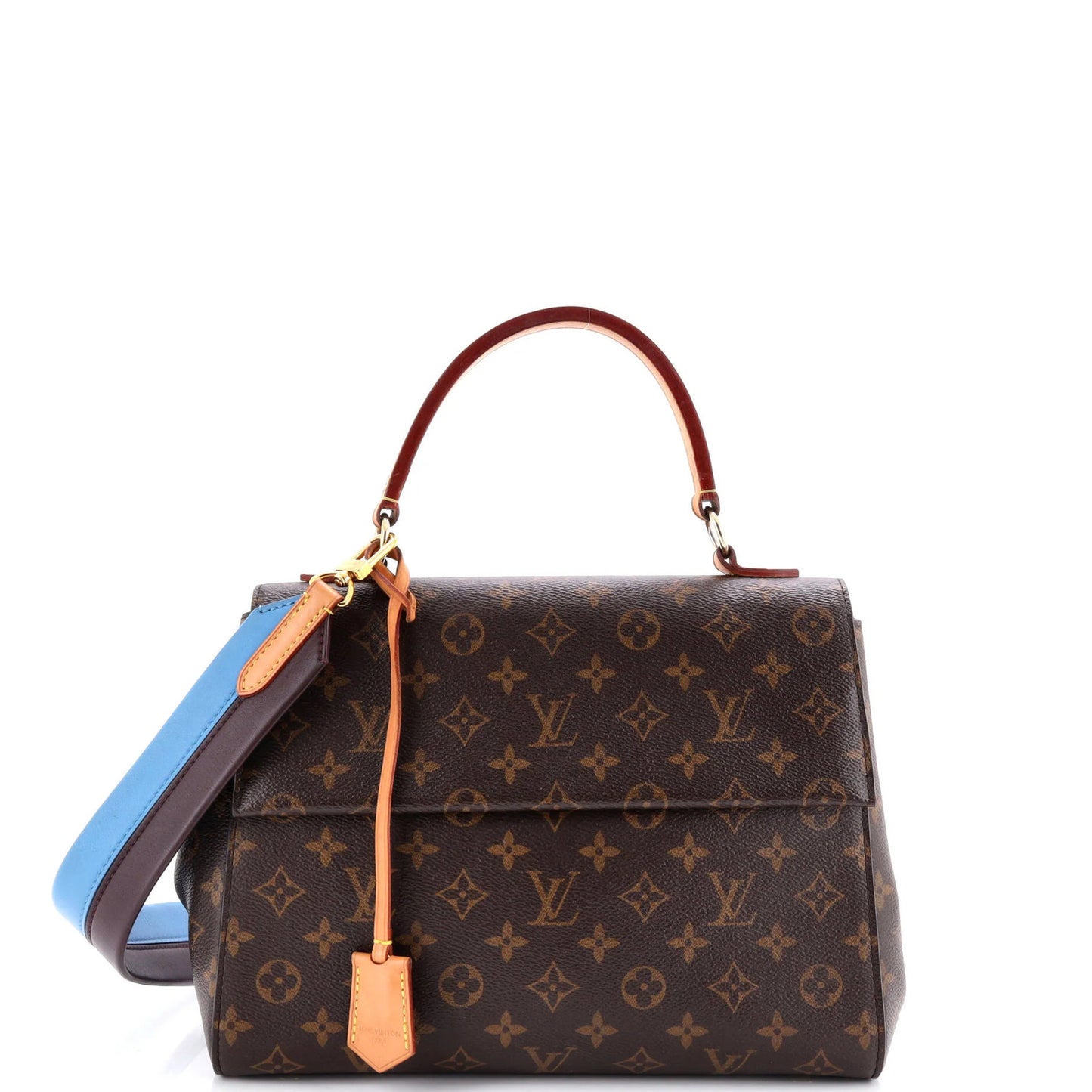 MM Louis Vuitton Cluny Top Handle Bag Monogram Canvas