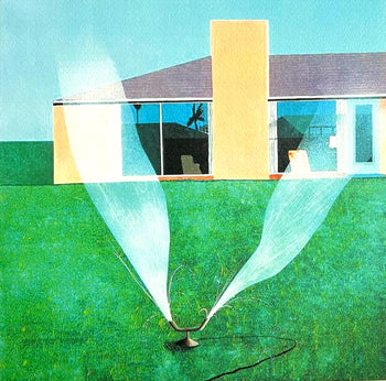 David Hockney Lithograph ( Signed Coa) Hand