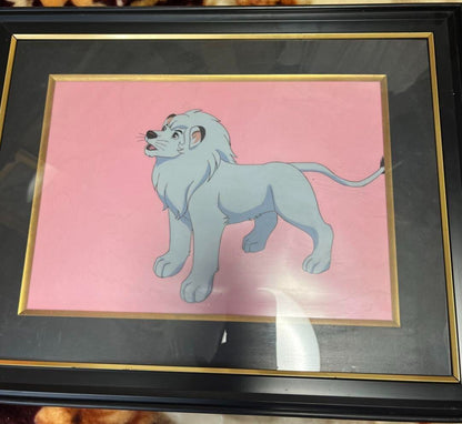 Osamu Tezuka Rare Jungle Emperor Leo Animation Cel With Coa Framed