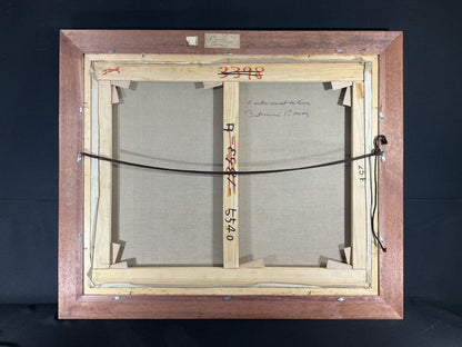 Louis Berthomm Saint-Andr Oil Painting "Ivy-Covered Tree" French Landscape 25F