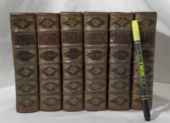 1719-1730 Kabinet Der Natuurlijke Historien Willem Van Ranouw 1St Edition 6 Vols