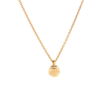 Tiffany & Co. Hardwear Ball Pendant Necklace 18K Rose Gold 8Mm